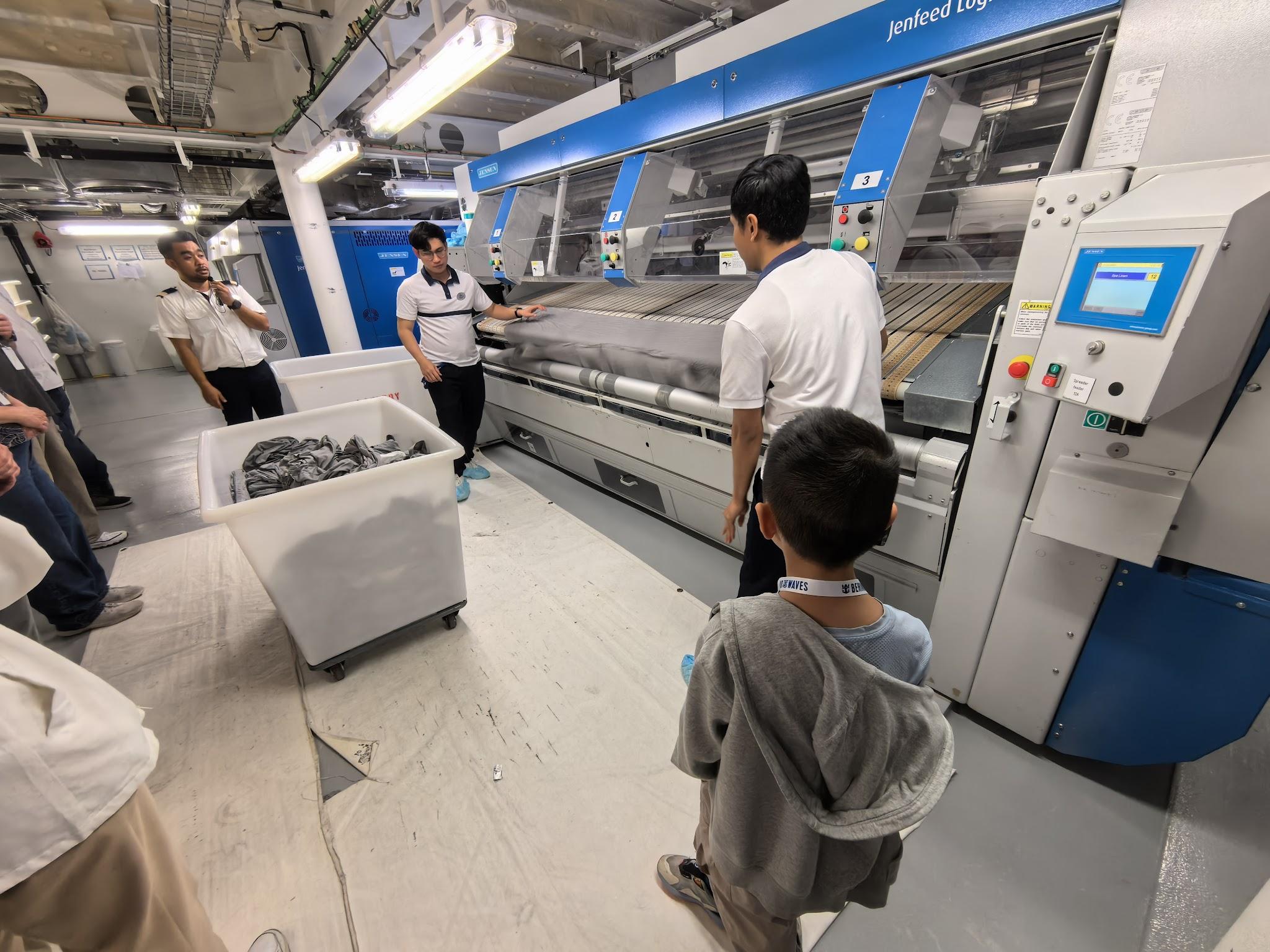 Harmony of the Seas behind the scenes